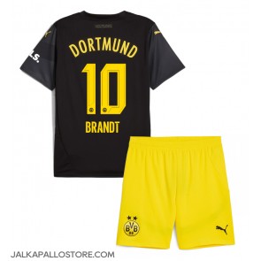 Borussia Dortmund Julian Brandt #10 Vieraspaita Lapsille 2024-25 Lyhythihainen (+ shortsit)